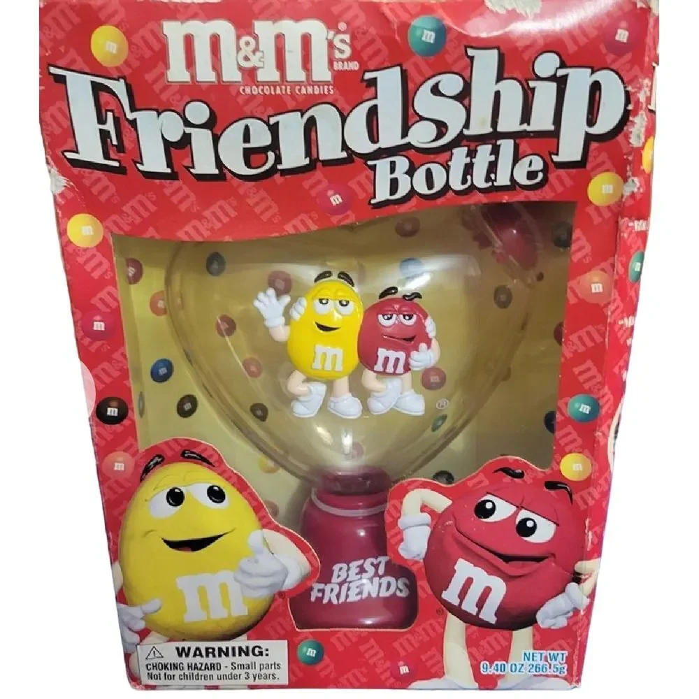 M&M's Friendship Bottle Candy Dispenser with Milk Chocolate Candies Gift‎ Set
